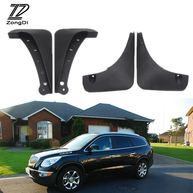 ZD Car Mudflaps Fit For Buick Enclave 2008 2009 2010 2012 2013 2014