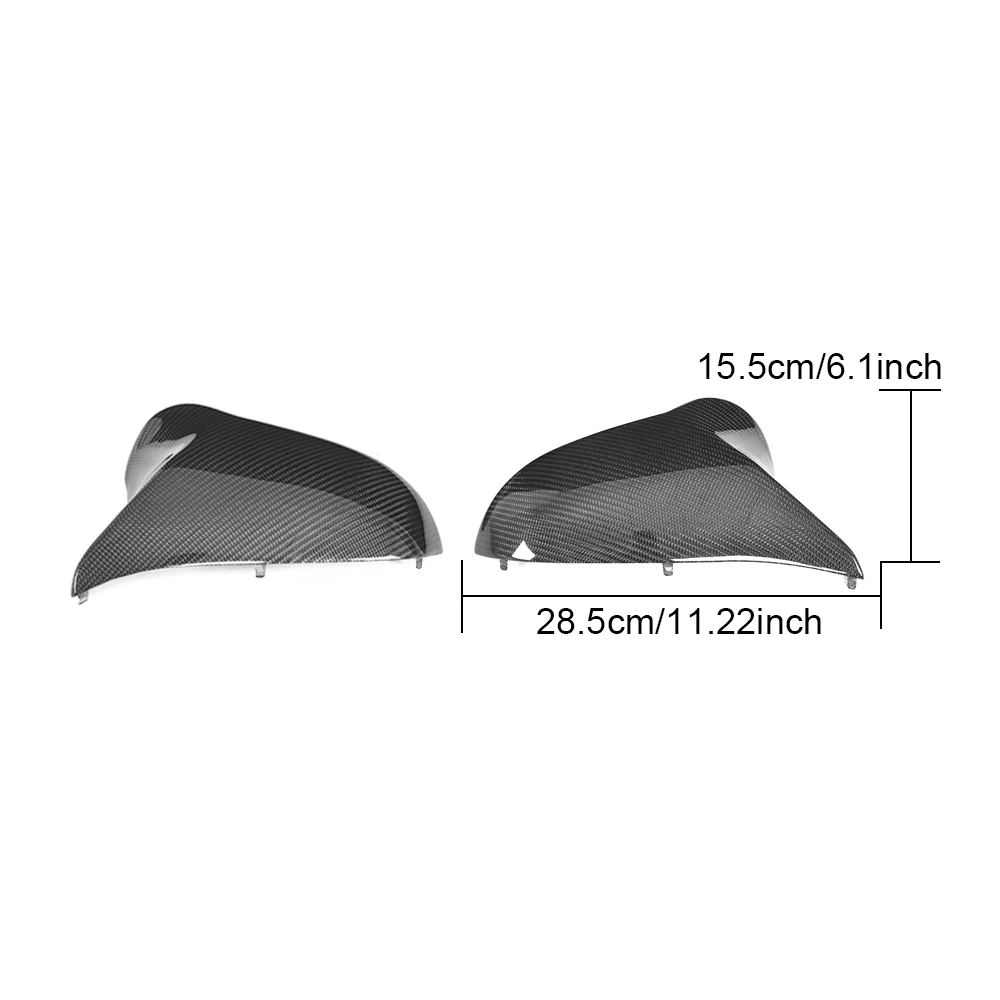 Карбоновая зеркальная КРЫШКА ДЛЯ BMW M3 M4 F82 F83 F80, запасная боковая зеркальная крышка заднего вида, только левый руль