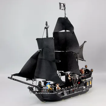 

DHL in stock 16006 Pirates of the Caribbean The Black Pearl Building Blocks Educational 4184 Compatible Toy For Children LP
