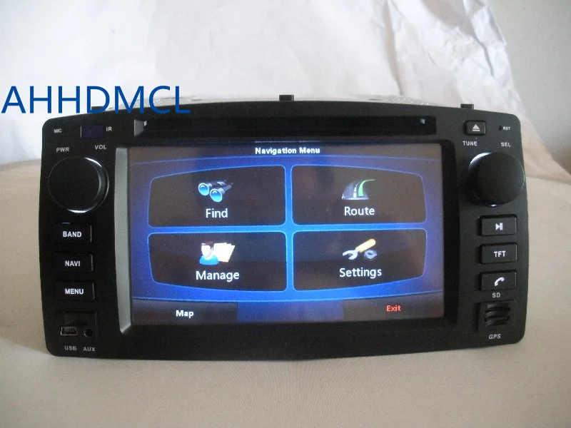 Clearance AHHDMCL Car Multimedia Player DVD Radio Stereo Audio GPS Navigation For BYD F3 2008 2009 2010 2011 2012 Toyota Universal 4