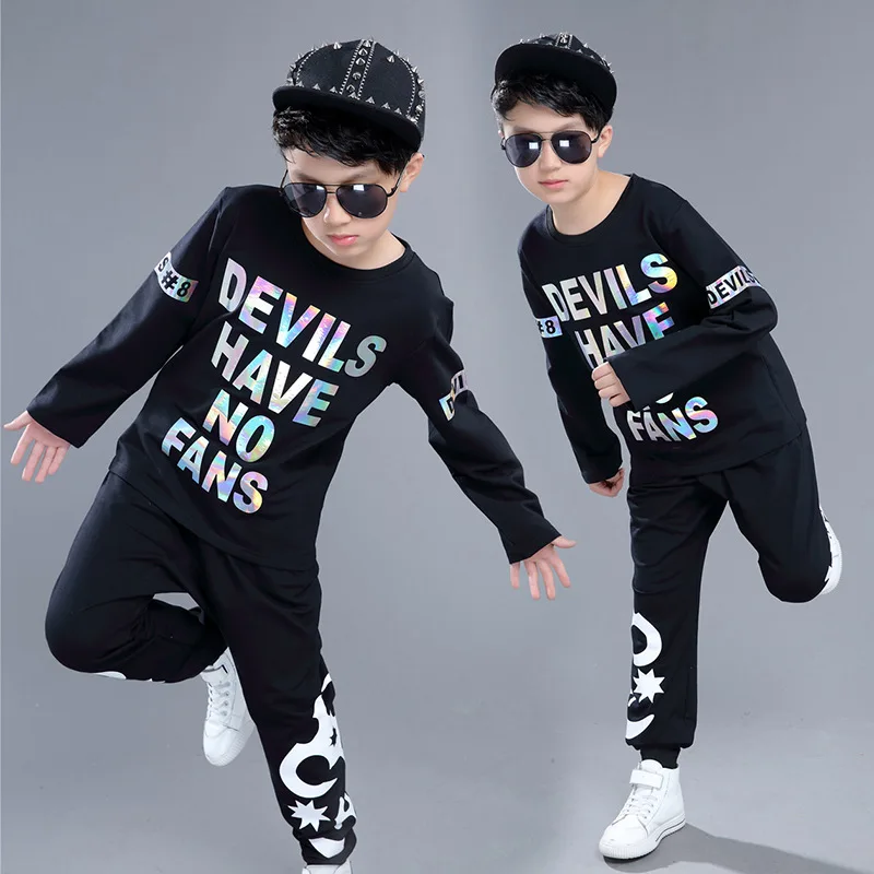 Kids Adults spring summer children's clothing set Red Black Costumes