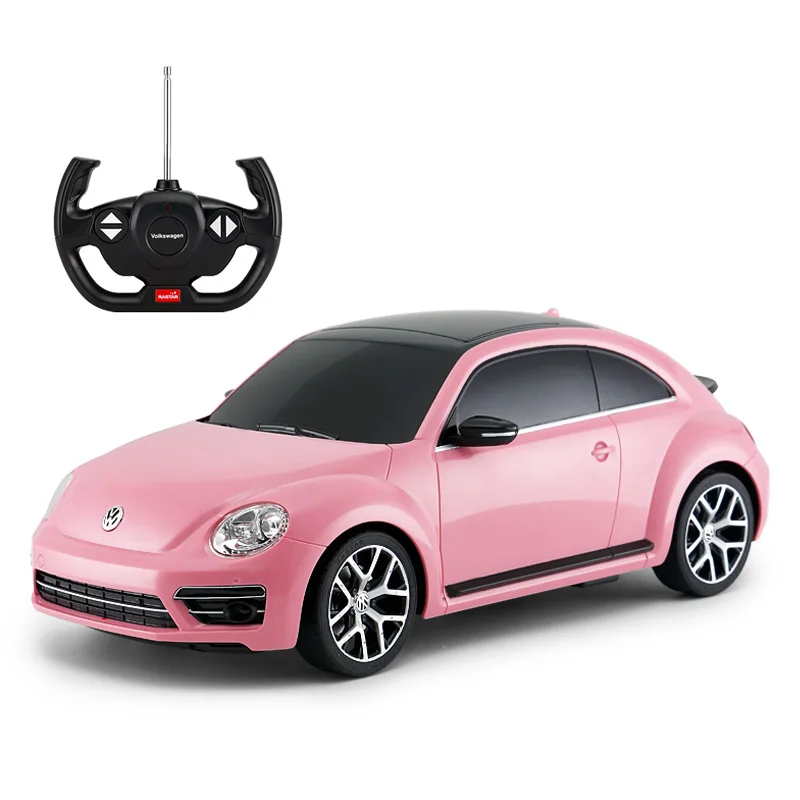 Rastar RC автомобиль 1:14 жуки радиоуправляемые игрушки радиоуправляемые машины модели электромобилей Игрушки для девочек Подарки на день рождения для детей - Цвет: pink