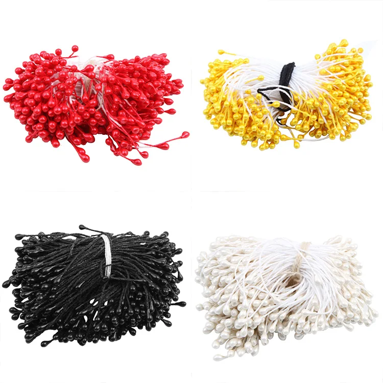 

Hot Simulation Flower DIY False Flower Material Core Home Wedding Decoration Black/Yellow/Red/Beige