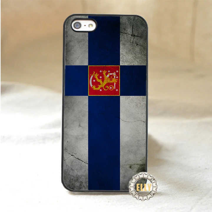 Finland Flag fashion mobile phone case cover for iphone 4 4s 5 5s 5c 6 plus 6s 6splus #R64 |