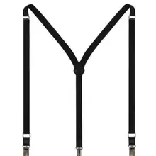 Взрослых Модные Нескользящие регулировки в Корейском стиле черные подтяжки