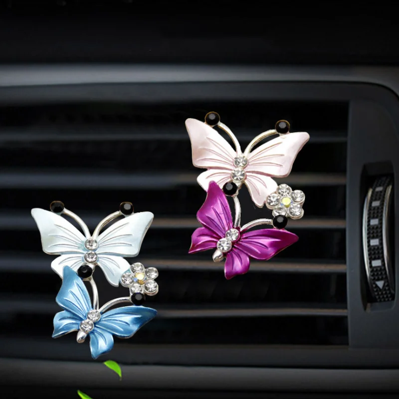 

Butterfly Air Freshener Clip Car Perfume Decoration Air Conditioner Outlet Car-styling Auto Accessories Fragrance