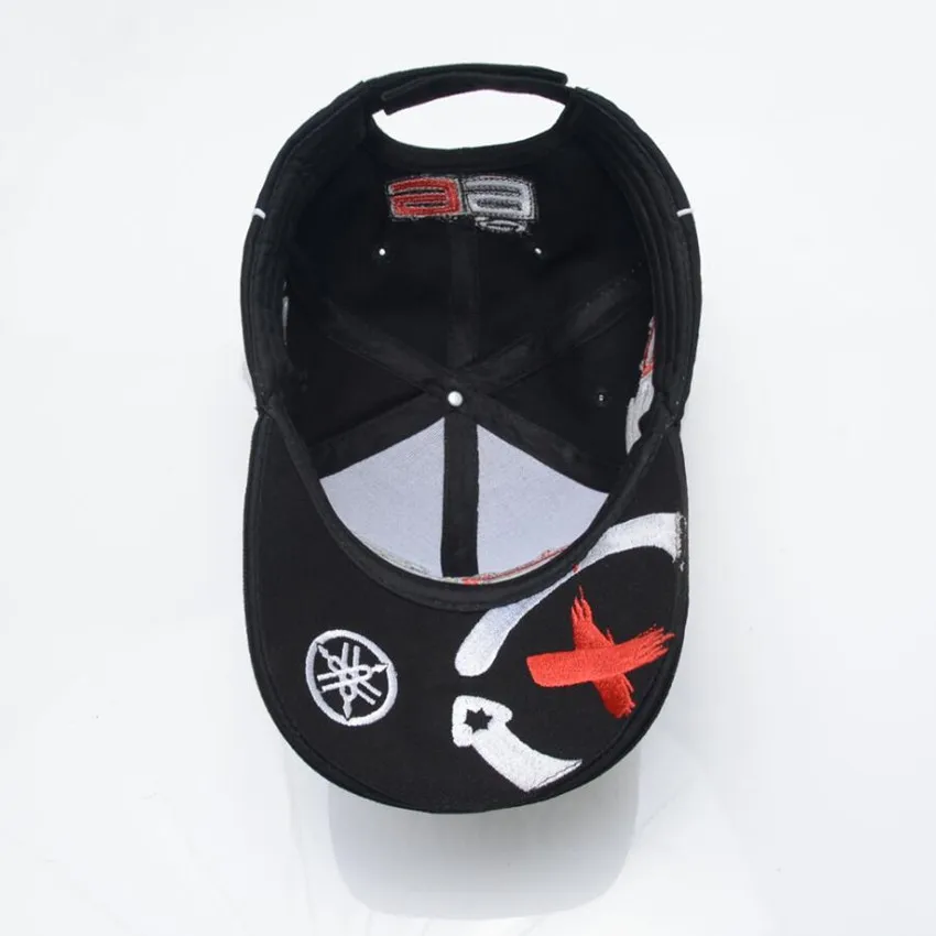 2017 High Quality MOTO GP 99 Motorcycle 3D Embroidered F1 Racing Cap Men Women Snapback Caps Rossi 99 Baseball Cap YAMAHA Hats