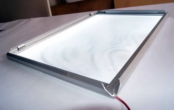 Алюминиевая СВЕТОДИОДНАЯ световая коробка рекламная панель дисплея