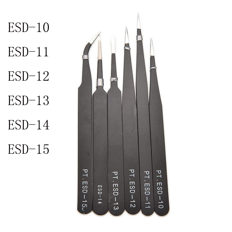 

Portable Stainless Steel Beads Tweezer Nail Art Gel Picking Tool DIY Jewelry ESD-10/ESD-11/ESD-12/ESD-13/ESD-14/ESD-15