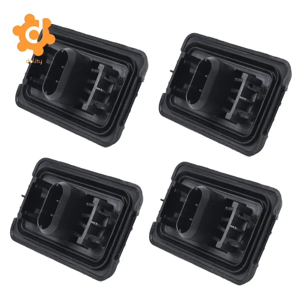 4Pieces Jack Point Support Plug Lift Block For BMW 1 3 4 6 F Series 51718268885 Black