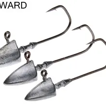 SEAWARD рыболовные крючки/приманки устойчивый к царапинам крючок с грузилом