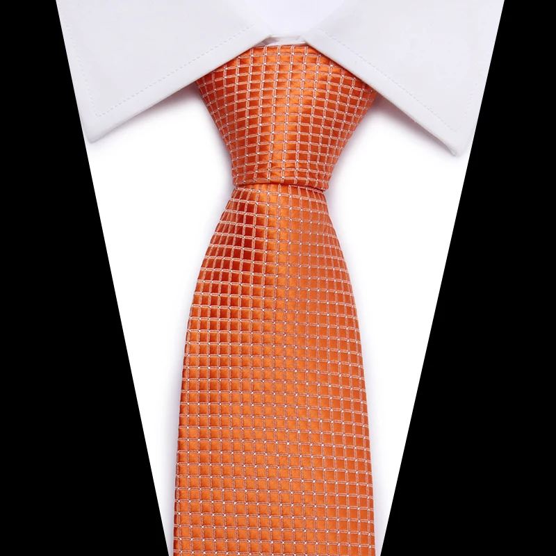 mens orange ties