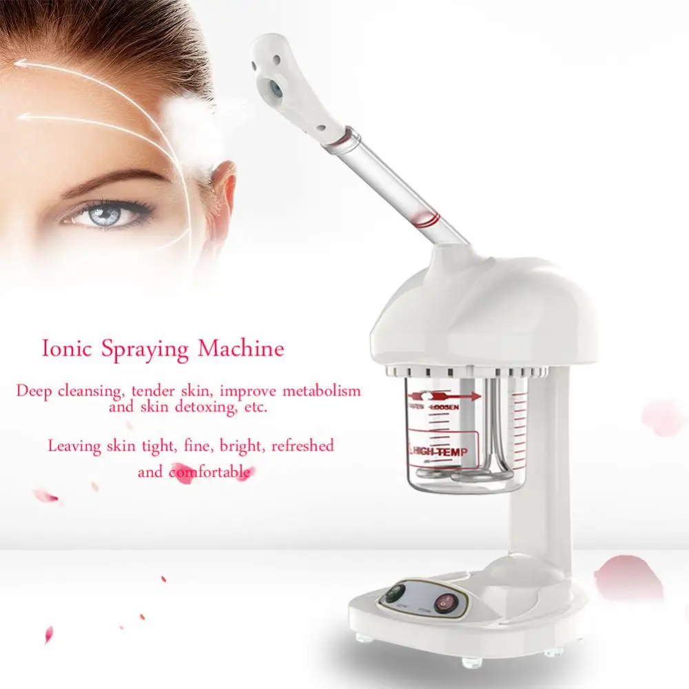 

Advanced Spraying Facial Steamer Ozone Face Sprayer Ion Vaporizer Steamer For Moisturizing Skin Care Machine Mist Beauty Device