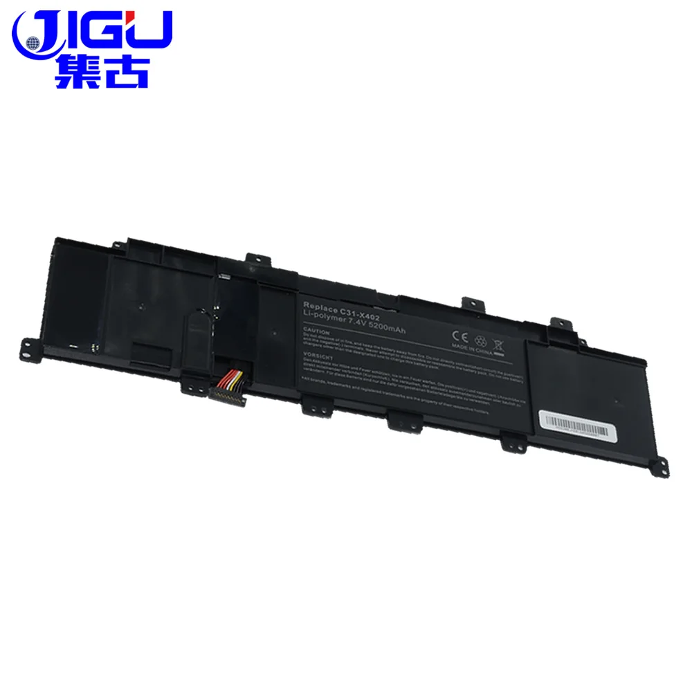 JIGU 7 4 V 5200MAH Аккумулятор для ноутбука Asus C21 X402 VivoBook X402C X402CA Series 4CELLS|Аккумуляторы