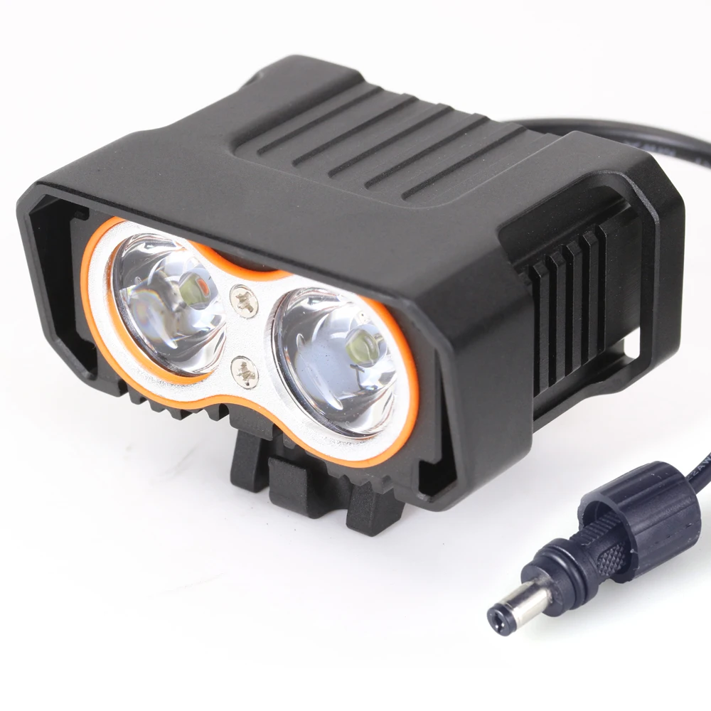 8.4v Battery Pack Bicycle Front Light XM L2 LED Bike Light Headlight