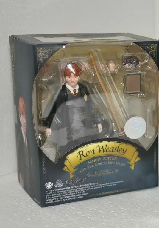 Гермиона Грейнджер Рон Уизли фигурка игрушка для детей - Цвет: Ron Weasley with box