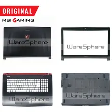 Для MSI GE72 lcd передняя рамка 307791B214/задняя крышка Крышка 307791A212Y31/нижний чехол 307791D2A6TA2/Упор для рук