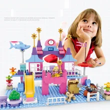 Головоломка Принцесса замок 288 шт Пробуждение силы здания игрушки тысячелетия сокол модель дети Рождество