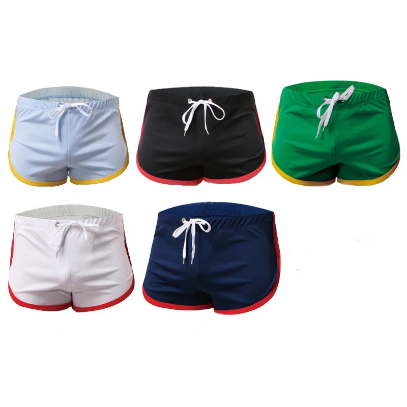Для мужчин Фитнес дышащие шорты Для мужчин s профессионального бодибилдинга боксер Мужские Шорты для купания пляжные шорты джоггеры