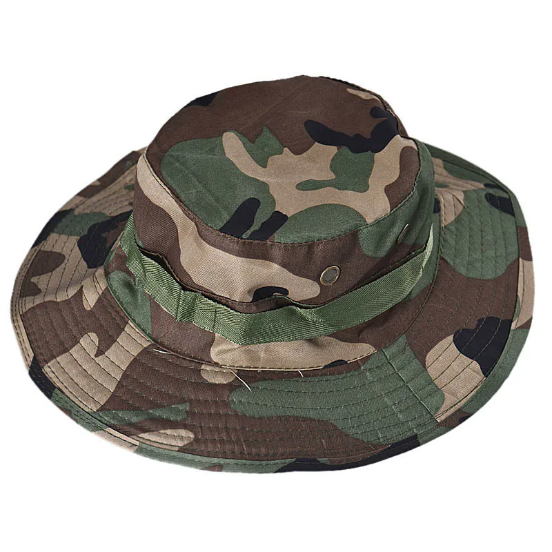 Панама Солнцезащитная ушанка дышащая Boonie Multicam Nepalese камуфляжные шляпы Уличная