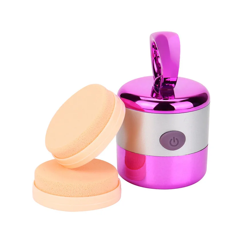 2017 * makeup Puff Vibrating Make Up Foundation Applicator Tool Boxed