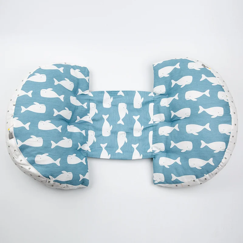 Maternity Pregnant Pillow- Sleeping Support Nursing Women Body Memory Cotton Fiber Rebound Pregnancy Side Sleepers High Quality - Цвет: D40x22x76cm