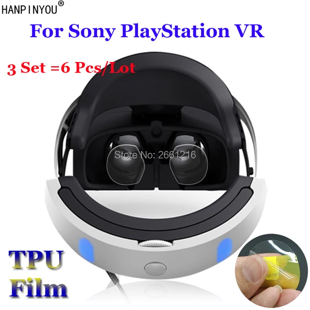 Best Price 3 Pcs/Lot For Sony PlayStation VR Soft TPU Film Explosion-proof Screen Protector