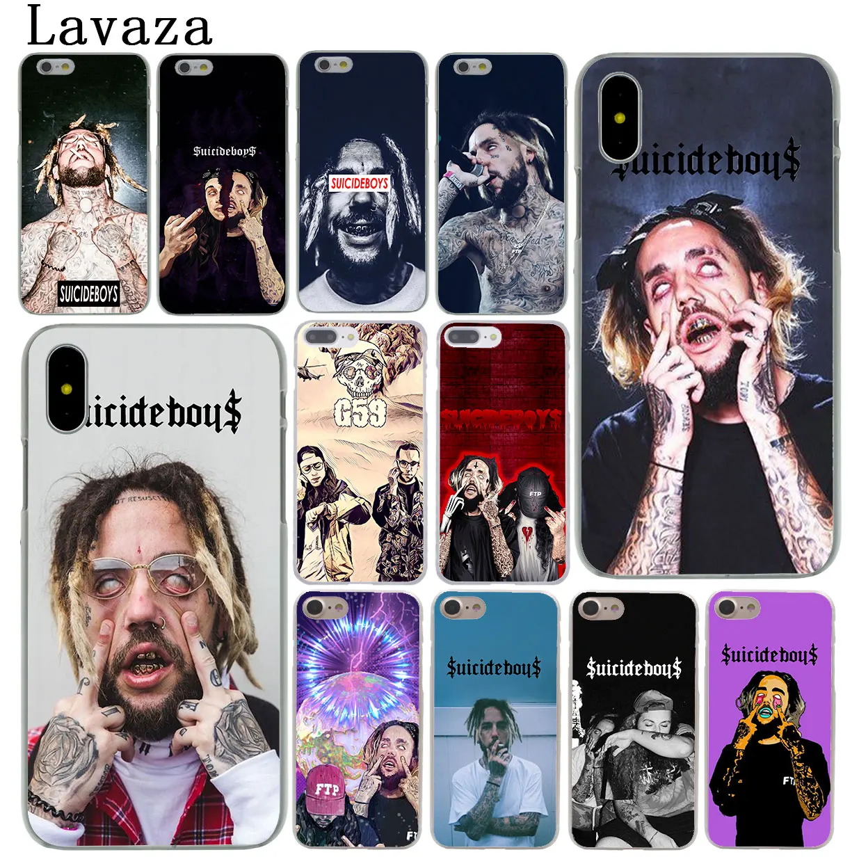 Lavaza FTP uicideboy uicideboy Suicideboys Hard Phone Case for iPhone