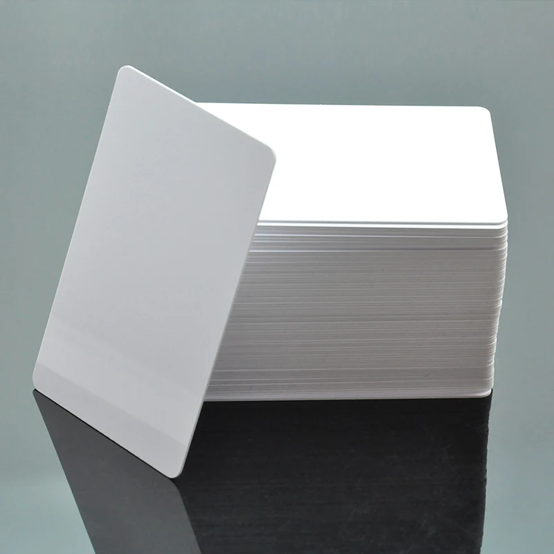 

100pcs/lot 13.56MHz RFID chip proximity blank thin IC cards
