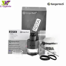 Оригинал Kanger DOTA rdta распылитель 4 мл Ёмкость бака kangertech DOTA ввиду капельного танк с Клэптон катушек электронная сигарета