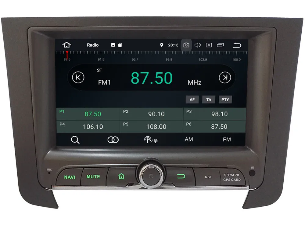 Best KLYDE 7" 4G WIFI Octa Core Android 8.0 4GB RAM 32GB ROM BT FM Car DVD Multimedia Player Radio GPS For SsangYong Rexton 2012-2016 3