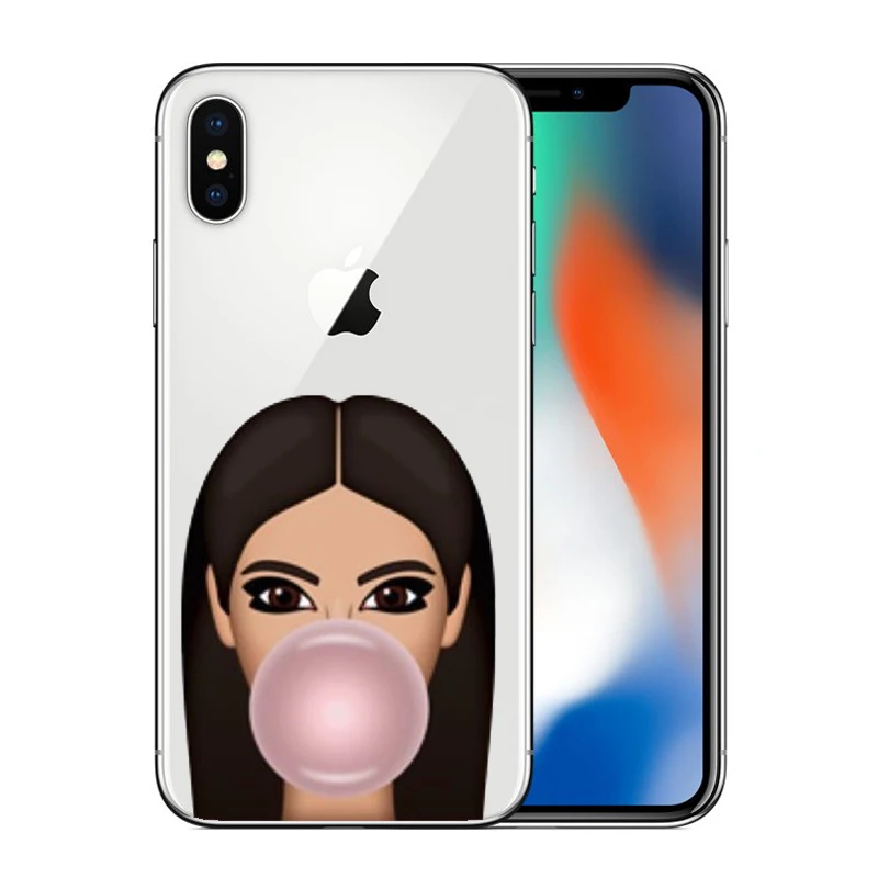 Сексуальные чехлы для телефона из силикона и ТПУ iphone 6 6S 7 8 Plus 5S 5 SE X 10 XR XS