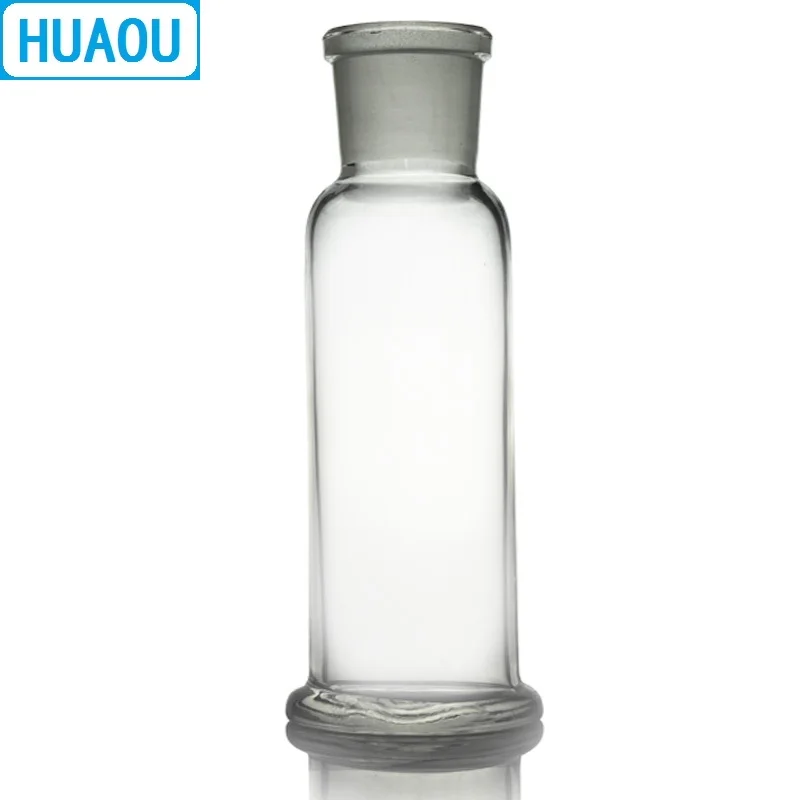 HUAOU 500 мл газовая стиральная бутылка Muencks заземление рот 34/35 прозрачное стекло лабораторное химическое оборудование
