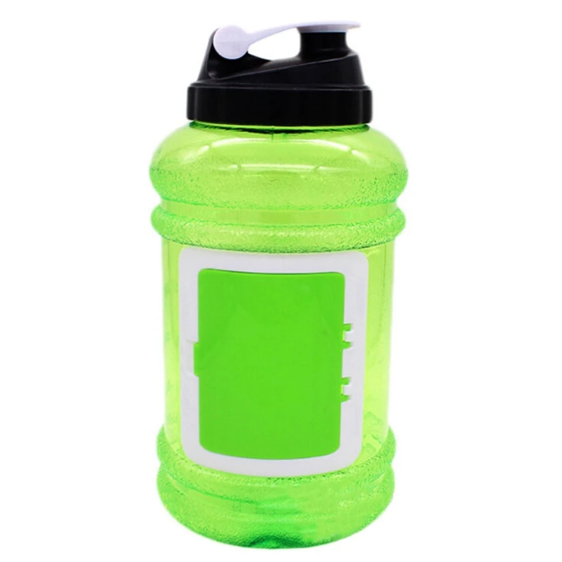 Супер большая емкость 2.2L Спортивная пластиковая бутылка для туристического похода портативные бутылки