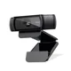 Logitech HD Pro Webcam C920e, Appels Vidéo grand écran et D'enregistrement, 1080 p Caméra, de bureau ou Ordinateur Portable Webcam, C920 mise à niveau version
