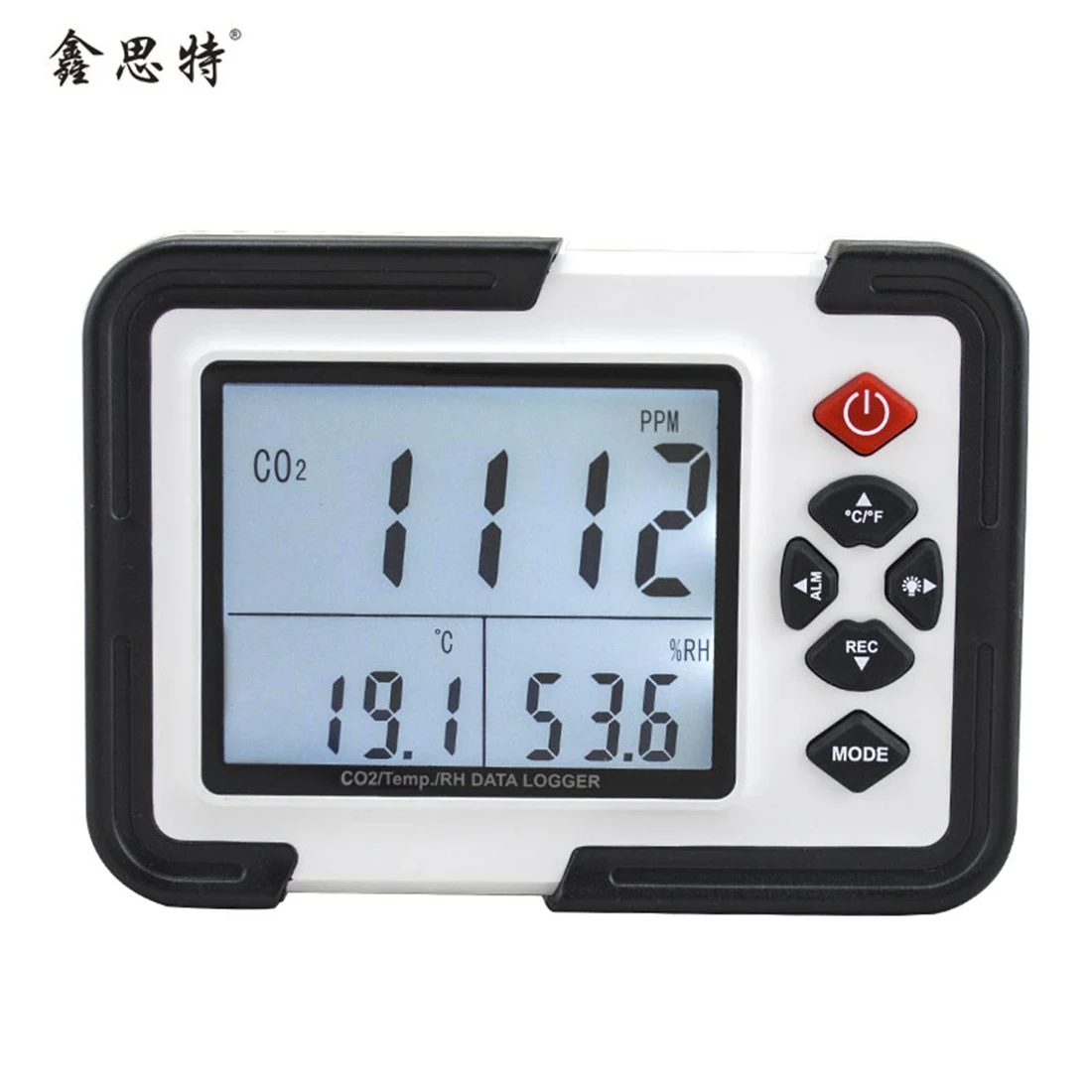 

HT-2000 Digital Carbon Dioxide Monitor CO2 Detection Analyzer Thermo Hygrometer Greenhouse Gas Detection Tool US Plug