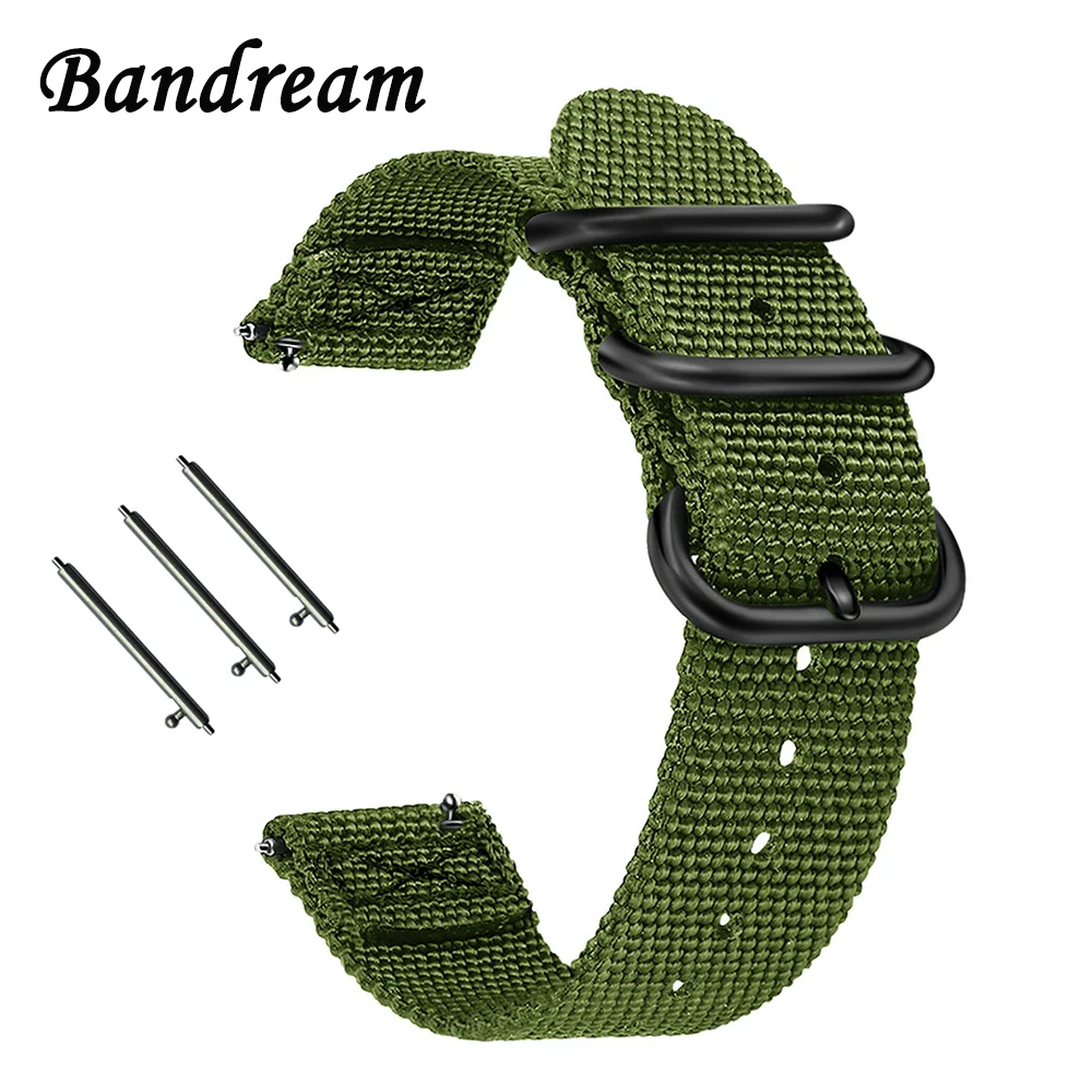 Подлинный тканый нейлоновый ремешок для часов 22 мм для Asus ZenWatch 1 2 для мужчин LG G Watch Urbane Pebble Time/steel Quick Release Band наручный ремешок