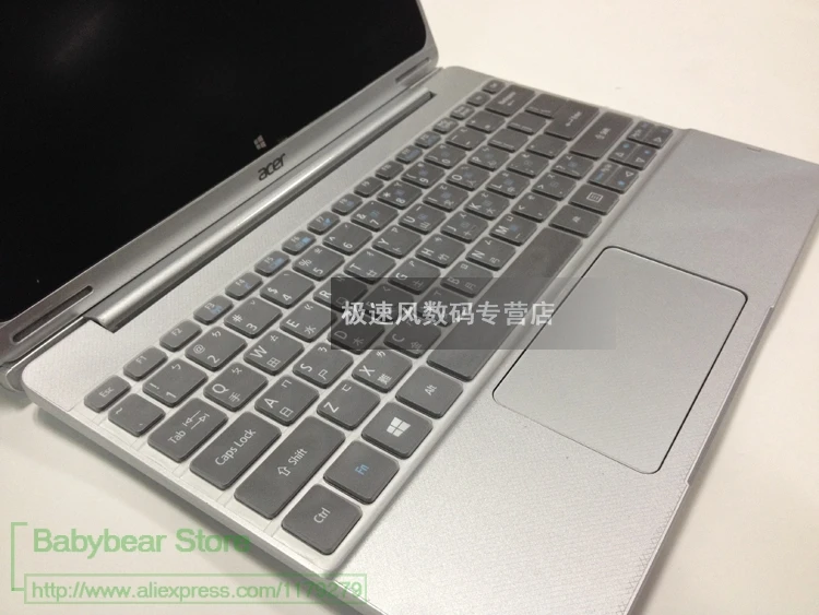 Защитная обложка для клавиатуры крышка ТПУ 10,1 дюймов для acer переключатель 10 переключателя один 10E E Премиум 2-в-1 ноутбук планшет 10," Сенсорный экран