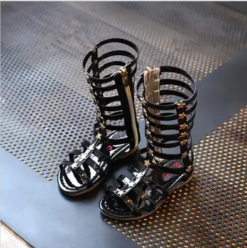 

New Elsa Sandals 2019 summer princess shoes girls snow queen Elsa shoes Children girl 3 color sandals botas menina