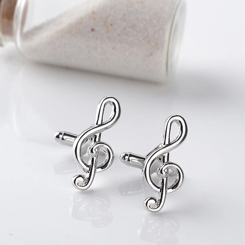 

Mens Cufflinks Musical Note Unique Wedding Business Shirt Cuff Links Mix Design Set Mens Jewelry Gift