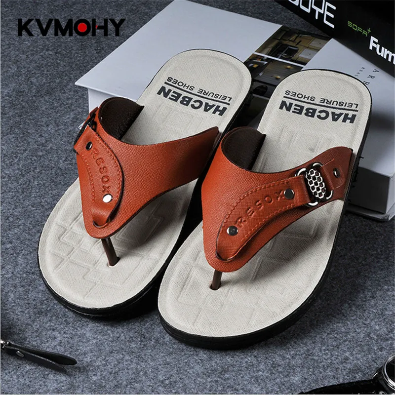 

Mens Shoes Slippers Men Beach Flip Flops Breathable Fashion Flip-Flops For Men Summer Shoes Causal Sandals Male Slippers