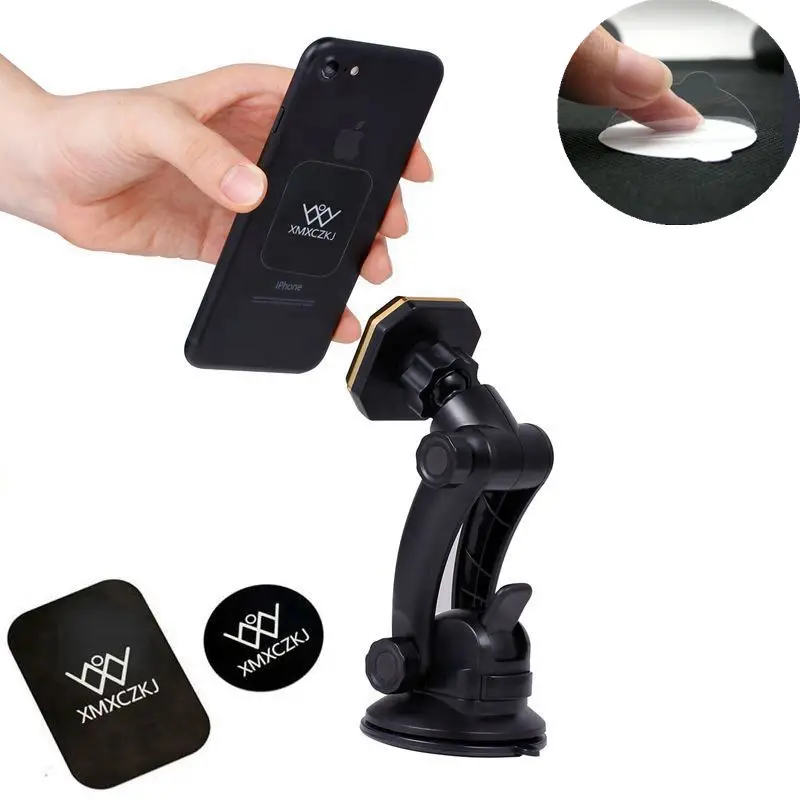  New Universal Car Magnetic Holder Suction Cup Windshield Dashboard Mount Stand 360 adjustable Magne