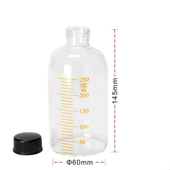 

250ml Glass Serum Anaerobic Bottle Lab Chemistry Glassware