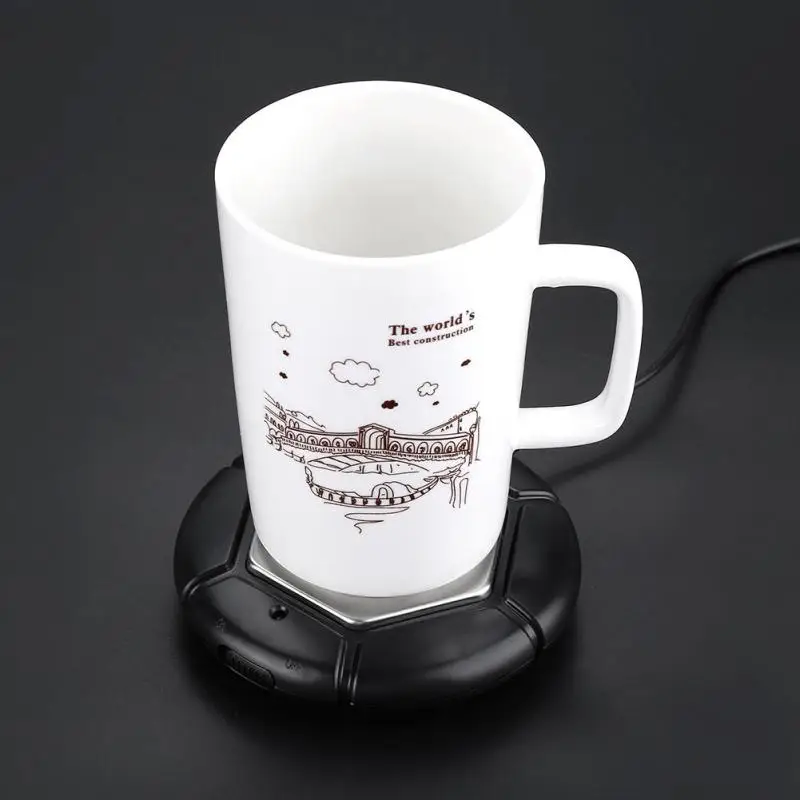 USB Настольная чашка нагреватель для кофе/чая напитков поднос молока чая кофейная
