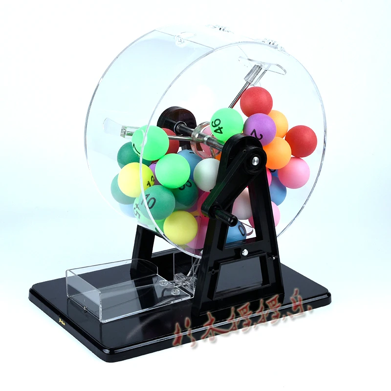 

educationa entertainment Lottery ball Pick machine for promotional activities lottery game manual ERNIE machine