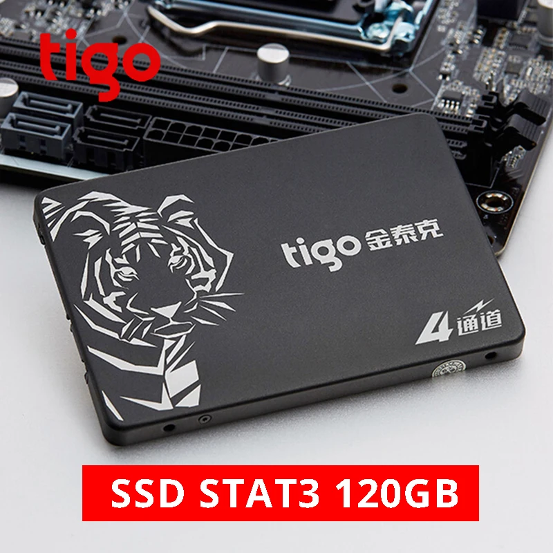Tigo SSD 120gb SATA 3 0 жесткий диск 2 5 дюймов Внутренний твердотельный для ПК настольных