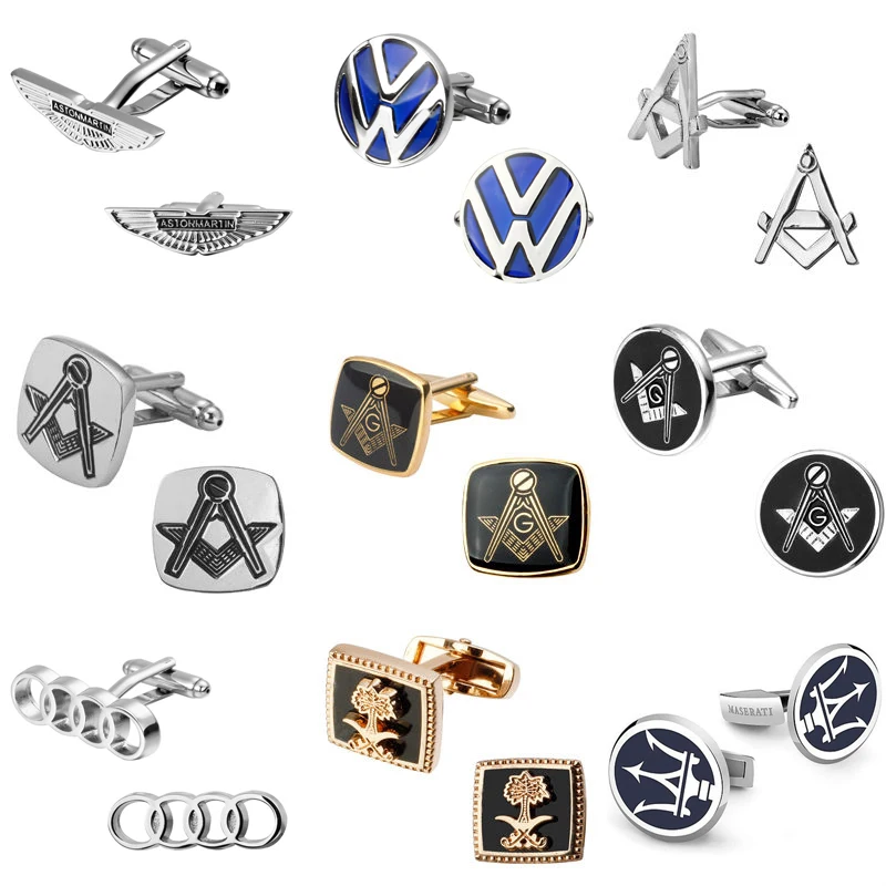 Saudi flag flag Masonic Cufflinks Volkswagen Audi TOYOTA