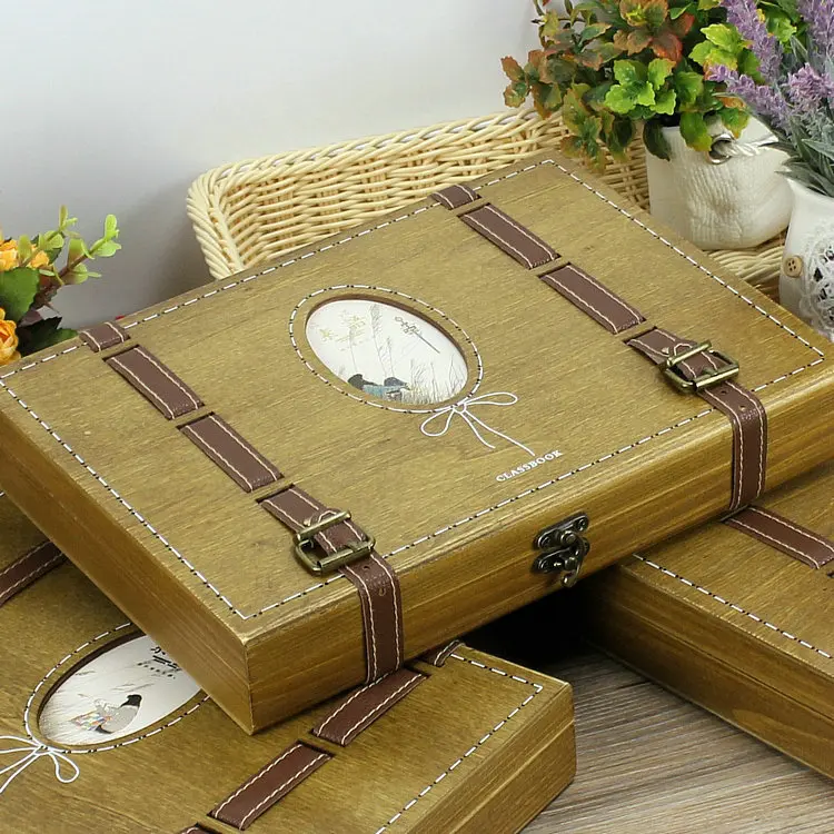 

Book mail papper alumni page collection storage box picture photo collect brief fashion 2016 new