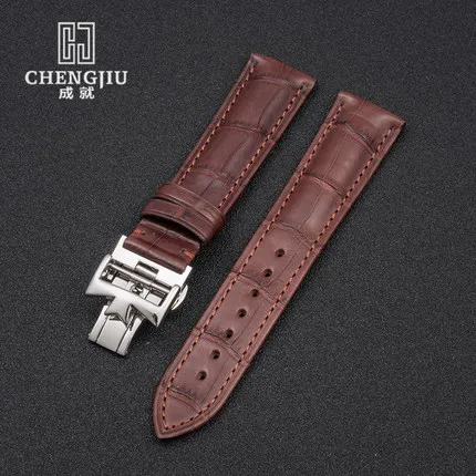 19 20 21 22mm Cinturino In Pelle di Coccodrillo Per Vacheron Constantin/Melisa/Longines  Cinturino Fascia Del Braccialetto Del Polso Montre uomini Farfalla|leather  strap|strap forleather strap 22mm - AliExpress