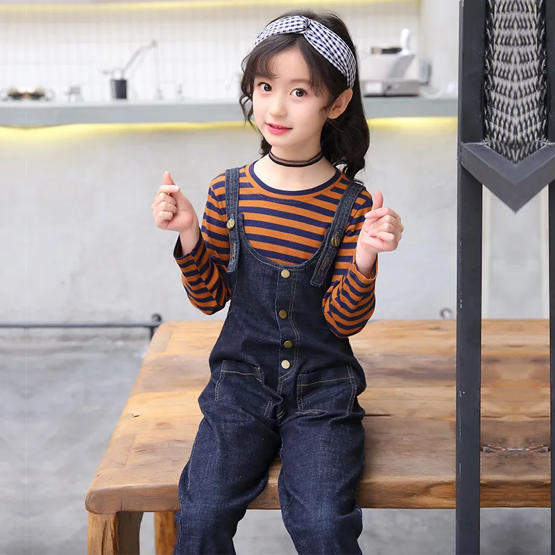 

Toddler Jeans Deinm Overalls Jean Fille 2018 New Fashion Jeans For Girls 4 5 6 7 8 9 11 12 13 Y Trausers Teenager Baby Girl Pant